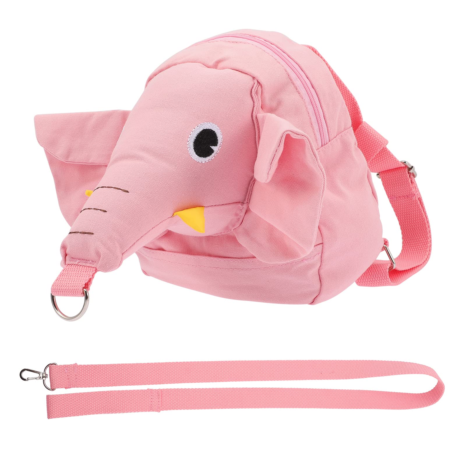 LUOZZY Elephant Toddler Backpack with Leash Children Toddler Harness with Leash (Pink)