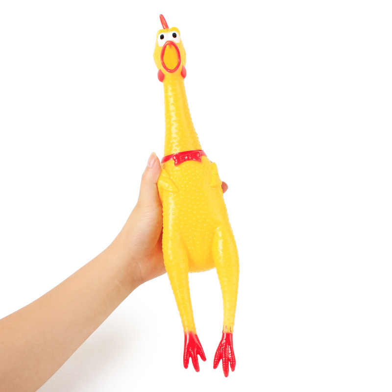 Screaming Chicken Pet Toy