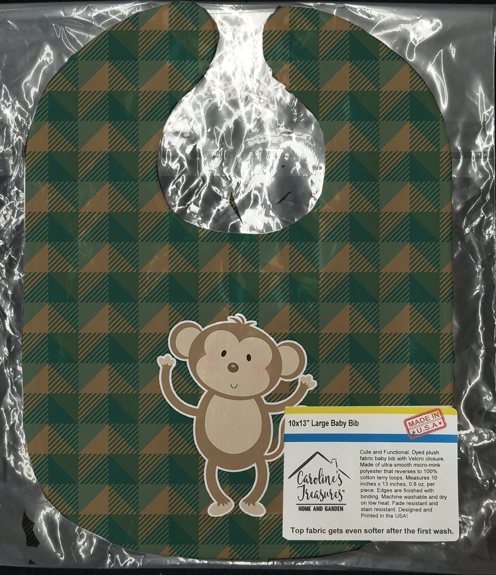 Monkey Baby Bib BB7025BIB
