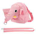 LUOZZY Elephant Toddler Backpack with Leash Children Toddler Harness with Leash (Pink)
